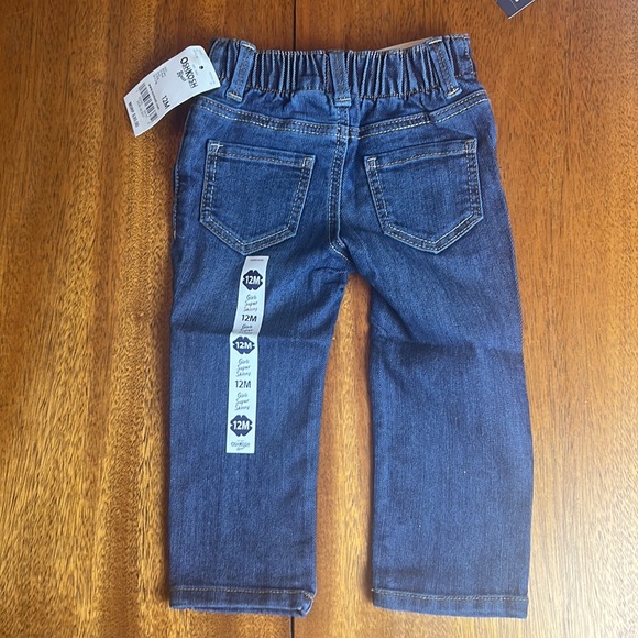 NWT Oshkosh 2 Pair Jeans Bundle, Size 12 Months - Picture 6 of 11